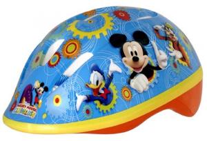 Casca protectie si genunchiere + cotiere copii Mickey - Stamp