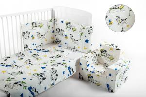 Lenjerie patut 3 piese 101 Dalmatieni - BebeDeco