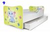 Patut Nobiko Butterfly 140x70 cu saltea si sertar C9