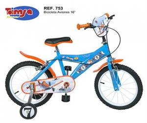 Bicicleta 16" Planes - Toimsa