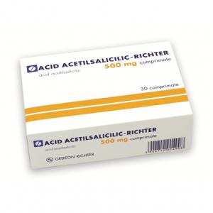 Gedeon Acid Acetilsalicilic 500mg 30 comprimate