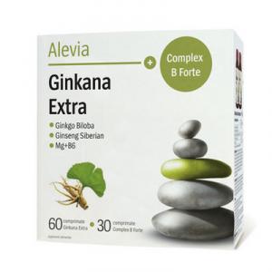 Alevia Ginkana Extra 60cps + Complex B 30cps