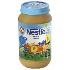 Nestle 6 fructe piure 200g