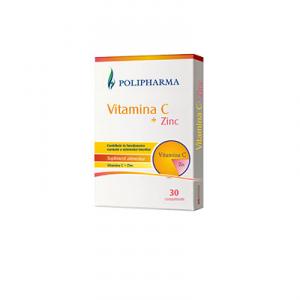 Polipharma Vitamina C + Zinc 30cps