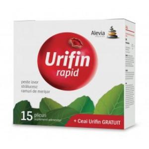 Alevia Urifin Rapid 15pl + Ceai Urifin 20pl