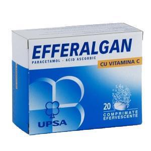 Bristol-Myers Efferalgan cu VitaminaC 20 comprimate efervescente