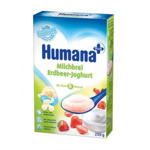 Humana Cereale Iaurt Capsuni 250g