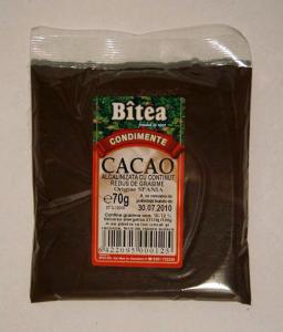 Cacao, Cocos, Zahar