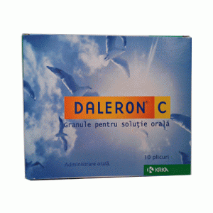 KRKA DaleronC granule solutie orala 10pl x 5g