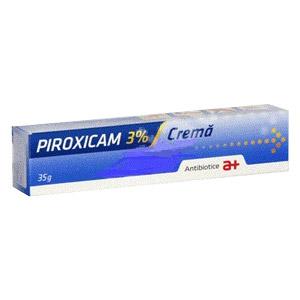 Antibiotice Piroxicam Crema 3%