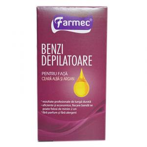 Farmec Benzi depilatoare cu argan