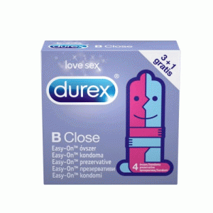 Durex Be Close 3+1buc