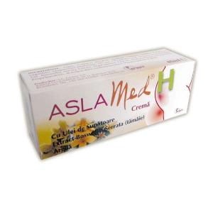 AslaMed Crema ulei de sunatoare - Hemoroizi 40ml