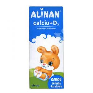 Fiterman Alinan Calciu + Vitamina D3 sirop 150ml