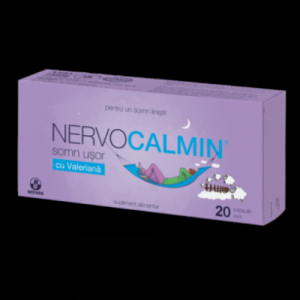 Nervocalmin Somn Usor Valeriana 20cpr 1+1 Gratis