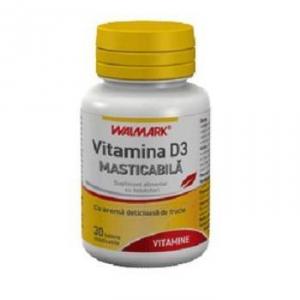 Walmark Vitamina D3 30cpr masticabile