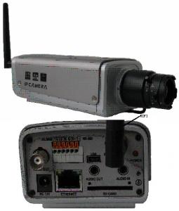 Camera IP rezolutie mare 1600*1200, Wireless, videocomp H264