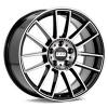 Jante bbs cm006 negru cu fata polisata 8x18 / 5x112