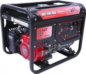Generator de curent AGT 2501 TTL, monofazat, motor Honda, 2300 W, autonomie 15h