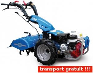 Motocultor  BCS  615L MAX  HONDA 6,5 CP cu  freza de 52 cm