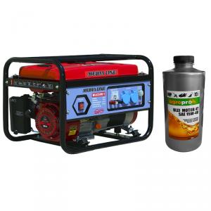 Generator curent monofazat MEDIA LINE MLG 3500/1 + CADOU Ulei de motor AgroPro