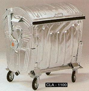 Container din metal 1100L zincat la cald