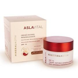 Aslavital Mineralactiv - Crema antirid mineralizanta SPF 15