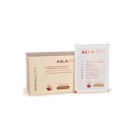 ASLAVital MineralActiv - Pudra de argila pentru tratamente cosmetice - 10 plicuri x 20 gr