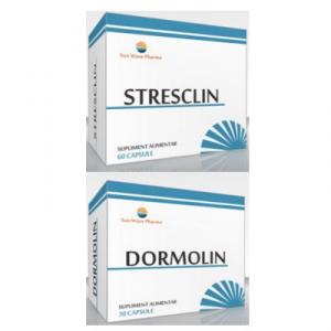 Sun Wave Stresclin 60cp + Dormolin 30cp 20%reducere