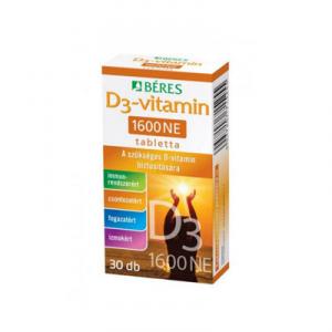 Beres Vitamina D3 1600 UI x 30 comprimate