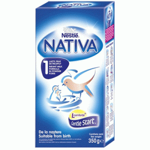 Nestle Nativa 1 350g lapte praf 0-12 luni