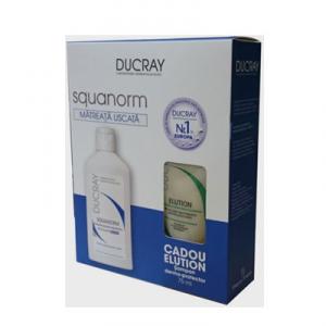 Ducray Squanorm Uscat 200ml + Elution 30ml Gratuit