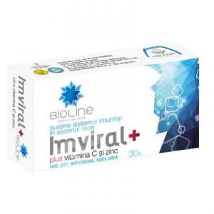 Helcor Imviral Plus Vitamina C si Zinc/ 30 tablete