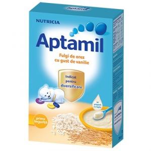 Aptamil Fulgi de orez (fara lapte) cu gust de vanilie 200g