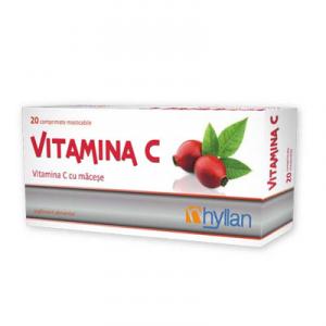 Hyllan Vitamina C macese kidsx20cp