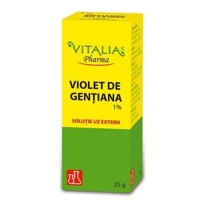 Violet gentiana