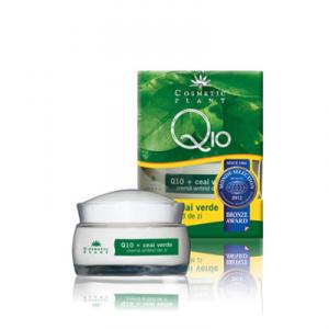 Cosmetic Plant Crema antirid de zi Q10 si ceai verde 50ml