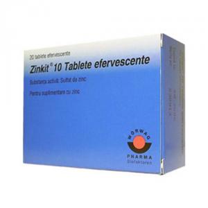 Worwag Zinkit 20 comprimate Efervescente