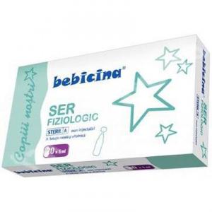 Omega Pharma Bebicina Ser fiziologic steril 5ml x 20 doze