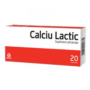 Biofarm Calciu lactic 500mg 20cpr