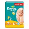 PAMPERS 2 New baby 3-6kg x17 buc