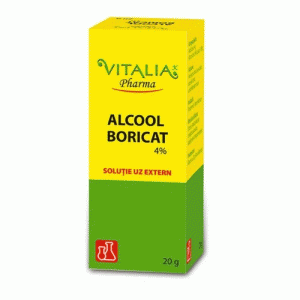Vitalia Pharma Alcool boricat 4% 20g