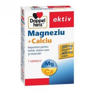 Doppelherz Aktiv Magneziu + Calciu 30cps