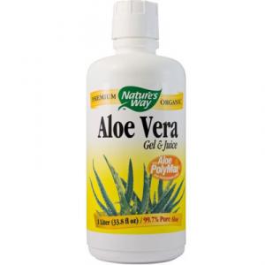 Nature's Way Aloe Vera Gel cu Aloe Polymax 1000ml