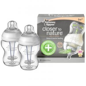 Tommee Tippee Biberon Anticolici Cu Sistem De Ventilatie 260 ml PP x 2 buc