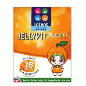 Solacium Infant Uno Jellyvit omega 3 x 18 jeleuri