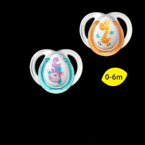 Tommee Tippee Suzeta ortodontica de zi FUN 0-6 luni X 2 buc