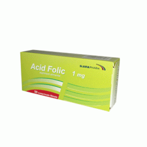 Slavia Acid folic 1mg x 50cp
