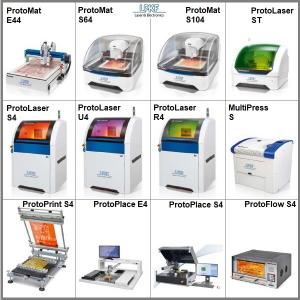 Masini pentru producerea circuitelor imprimate (PCB) prototip, LPKF, Germania