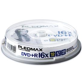 DVD+R Samsung Pleomax 4.7GB 16X CakeBox10